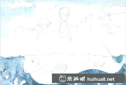 兒童學(xué)畫(huà)畫(huà)教程 釣魚(yú)
