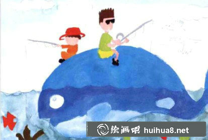 兒童學(xué)畫(huà)畫(huà)教程 釣魚(yú)