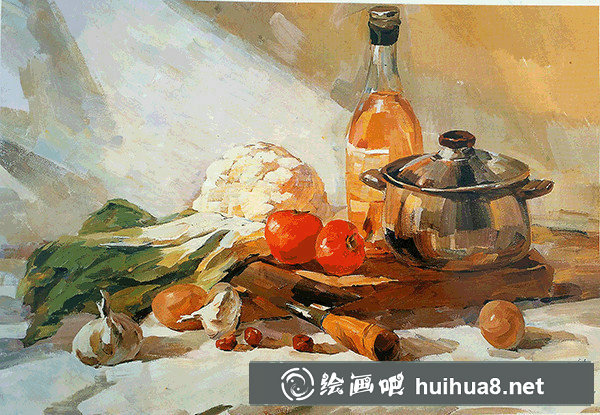 廚房繪畫完成