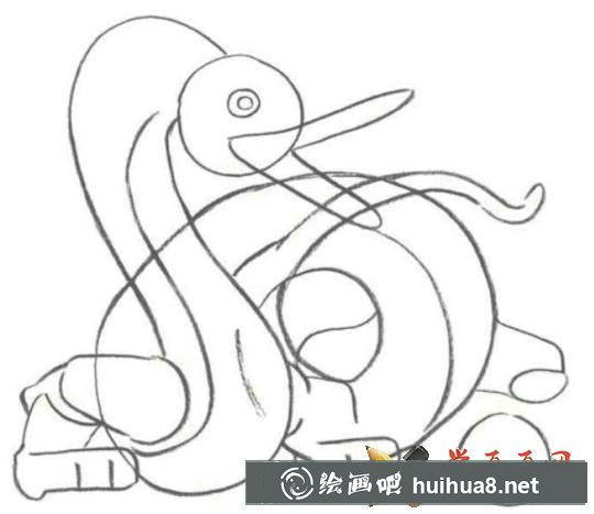 漫畫教程_鉛筆畫中國(guó)龍的畫法(2)