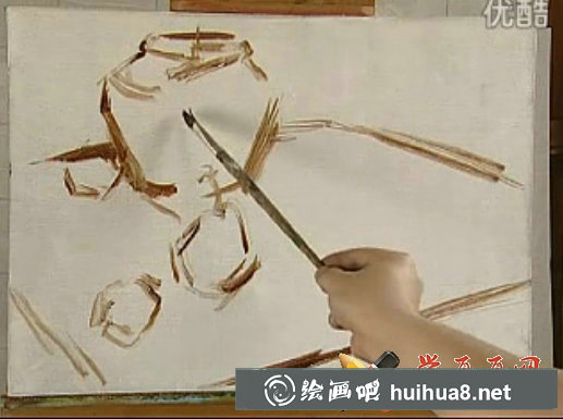 油畫(huà)色彩靜物寫(xiě)生視頻教程(2)