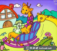 兒童學(xué)畫第61課 長頸鹿畫法