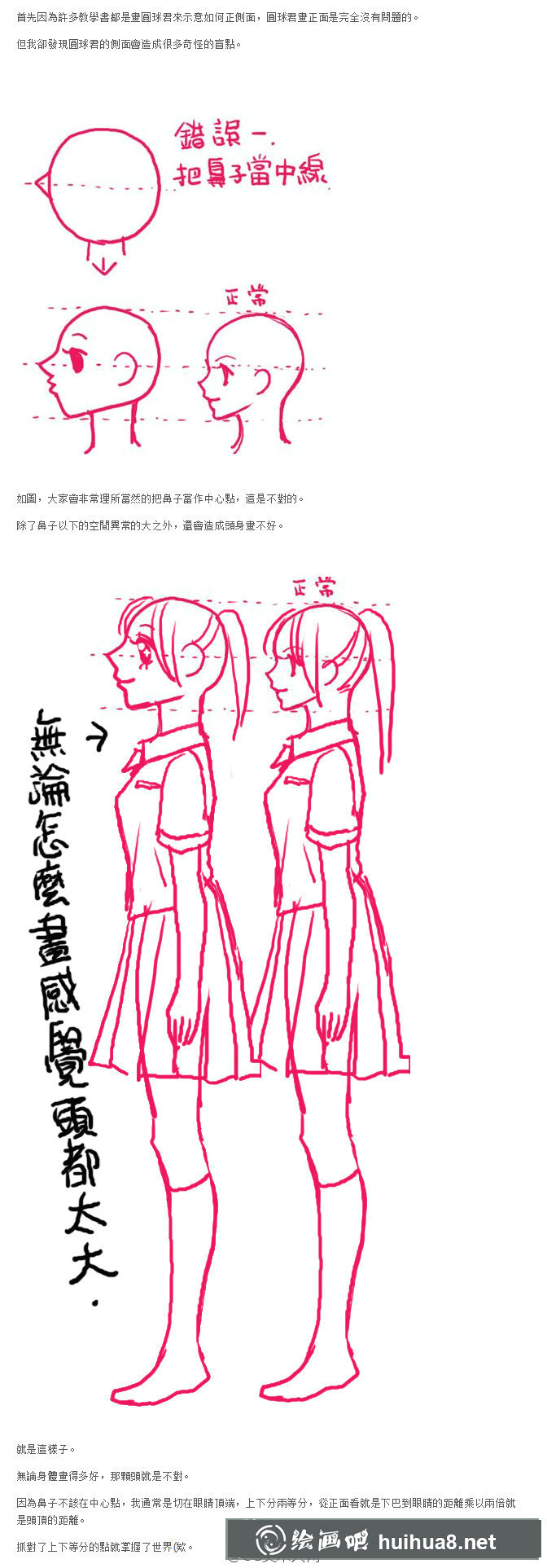 漫畫教程_怎么畫好人頭(1)