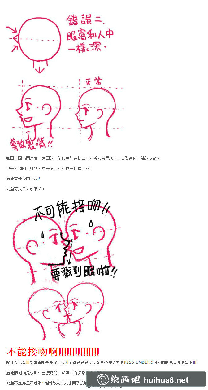 漫畫教程_怎么畫好人頭(2)
