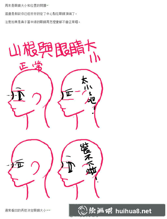 漫畫教程_怎么畫好人頭(8)