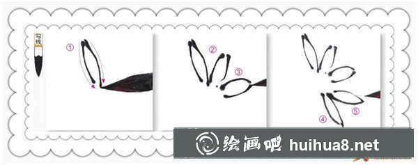 中國(guó)畫(huà)菊花花頭的畫(huà)法