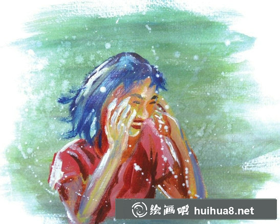 丙烯畫技法