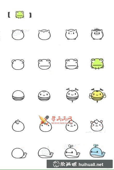 可愛小動物簡筆畫大全(5)
