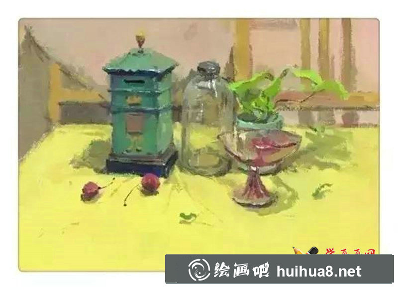 透明畫法示例