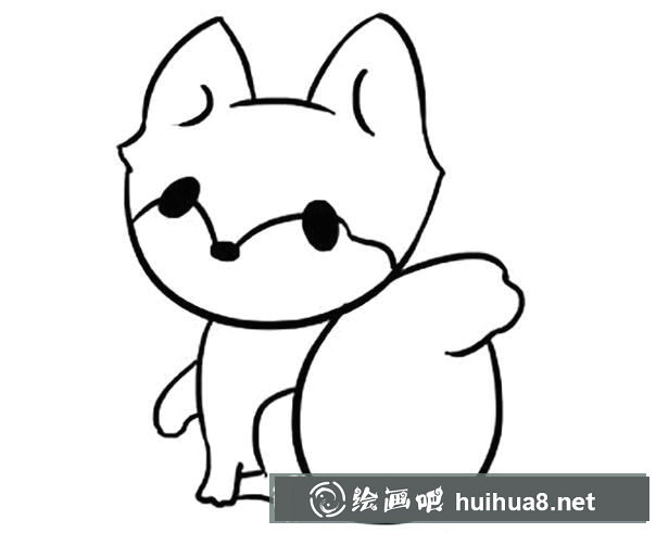 狐貍簡筆畫