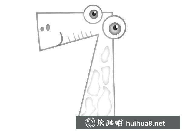 數(shù)字簡筆畫7