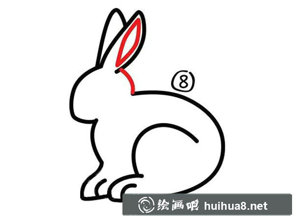 兔子簡筆畫