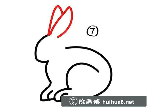 簡筆畫兔子