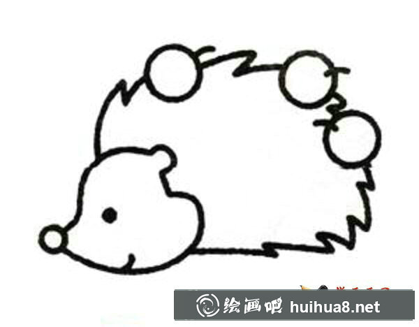 怎么畫(huà)刺猬簡(jiǎn)筆畫(huà)