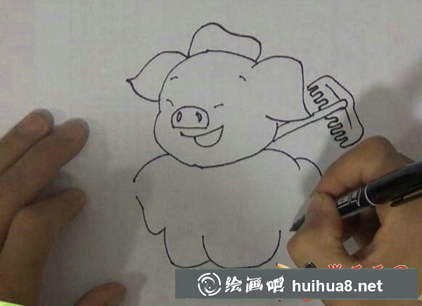 豬八戒兒童畫 豬八戒兒童畫