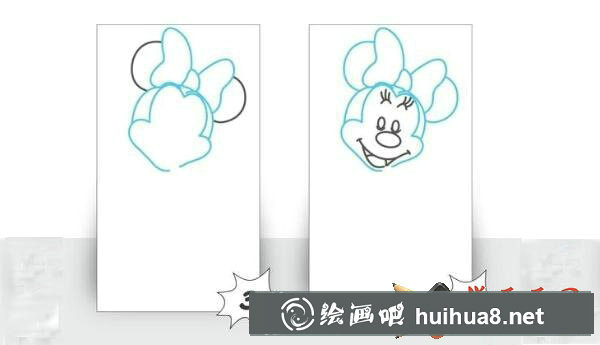 米妮簡(jiǎn)筆畫