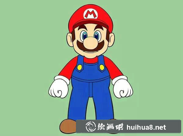 簡(jiǎn)筆畫馬里奧