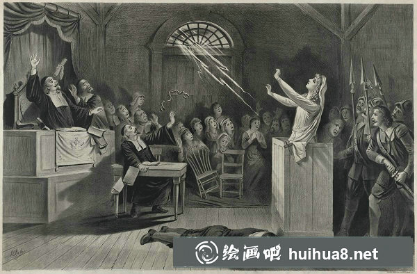 國外油畫：第一女巫55x84高清大圖鑒賞