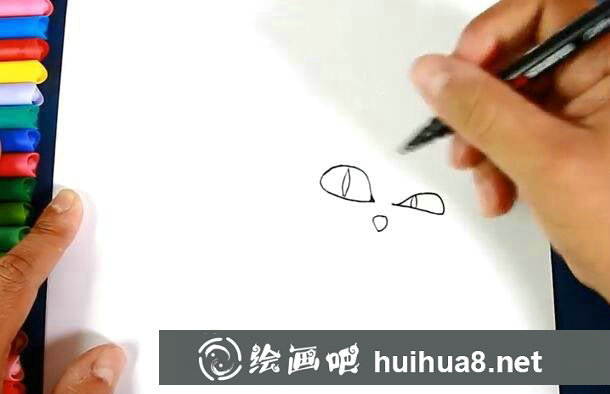兒童畫教程：高貴冷艷的狐貍小姐畫法圖解步驟