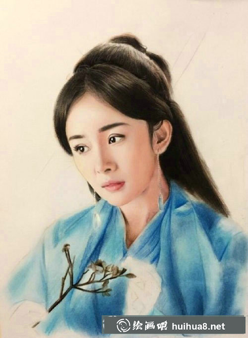 彩鉛畫:《三生三世十里桃花》楊冪彩鉛畫怎么畫 彩鉛畫:《三生三世十里桃花》楊冪彩鉛畫怎么畫