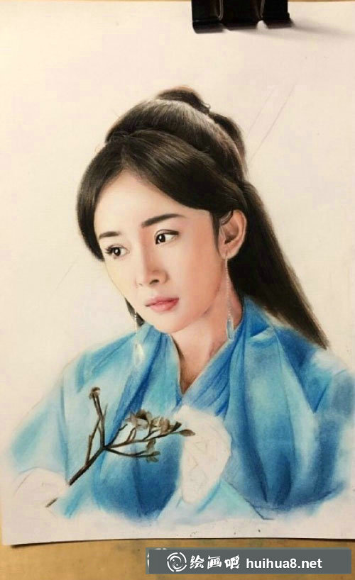 《三生三世十里桃花》楊冪彩鉛畫怎么畫 《三生三世十里桃花》楊冪彩鉛畫怎么畫