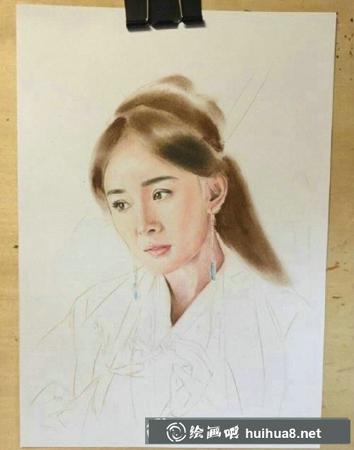 彩鉛畫:《三生三世十里桃花》楊冪彩鉛畫怎么畫 彩鉛畫:《三生三世十里桃花》楊冪彩鉛畫怎么畫