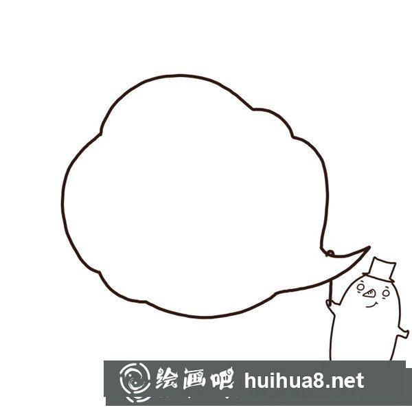 呆萌小怪物簡(jiǎn)筆畫(huà)
