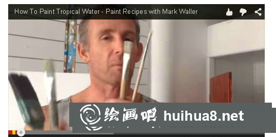 Mark Waller的丙烯畫寫實技法教學以及其他丙烯畫技巧