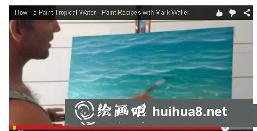 Mark Waller的丙烯畫寫實技法教學以及其他丙烯畫技巧