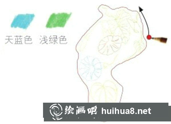 簡單彩鉛牽牛花怎么畫？彩鉛花朵的繪畫步驟