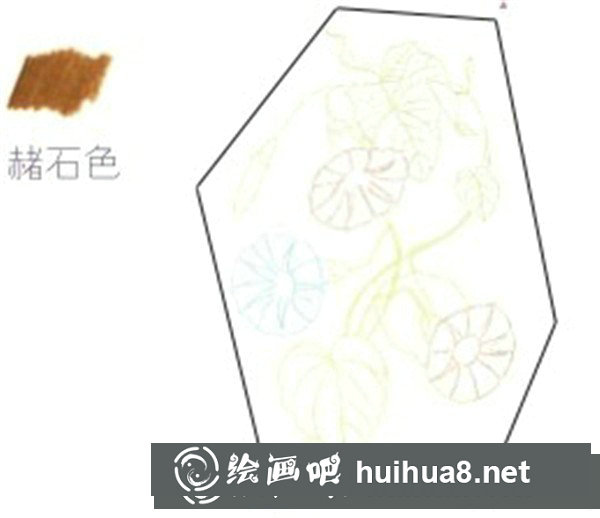 簡單彩鉛牽牛花怎么畫？彩鉛花朵的繪畫步驟