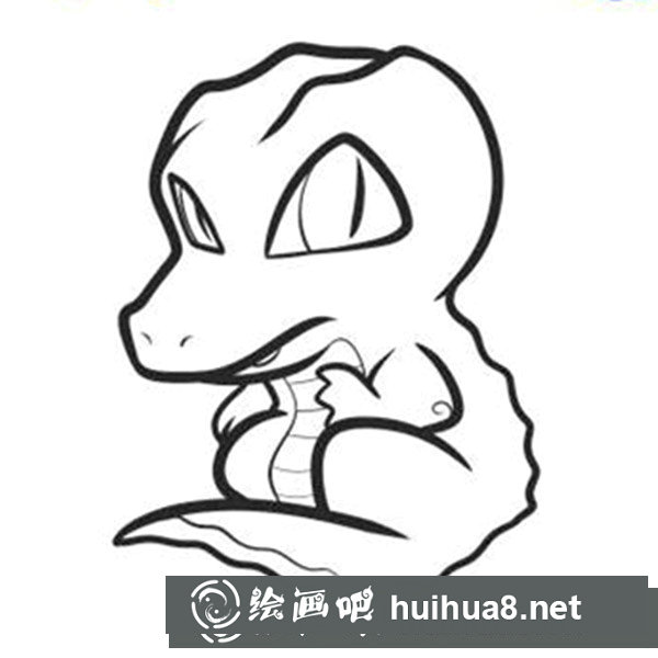 鱷魚簡筆畫