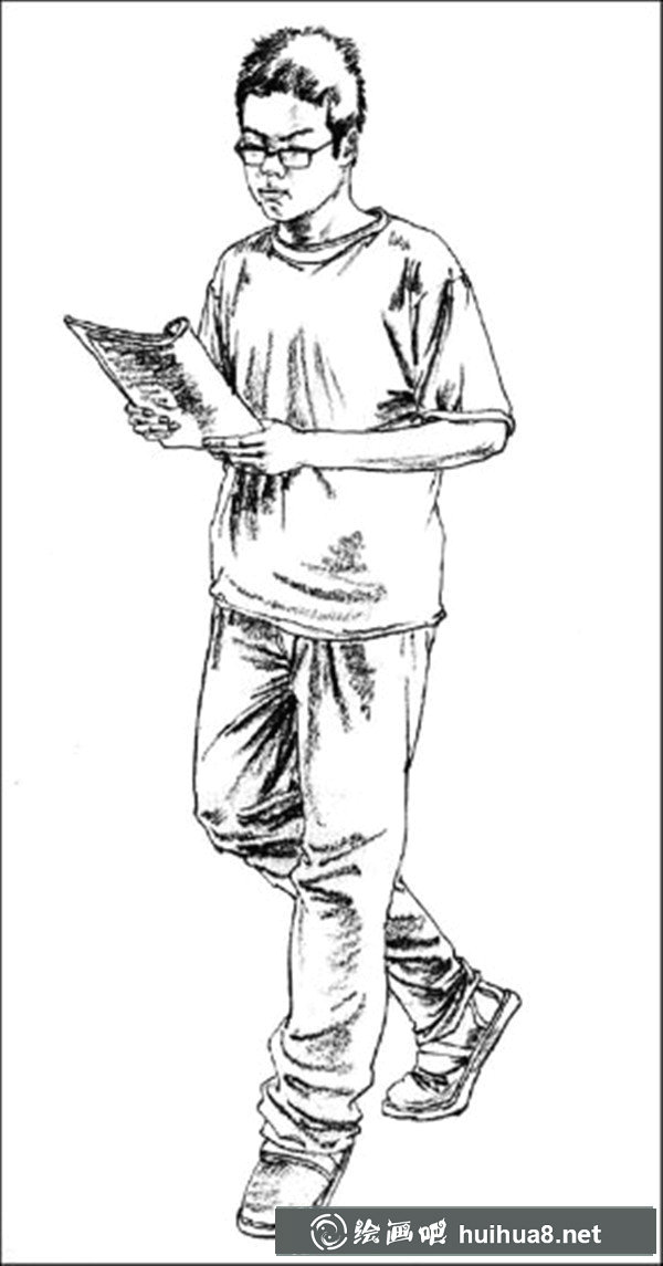 如何表現(xiàn)好速寫人物中的動(dòng)態(tài)？人物動(dòng)態(tài)速寫基礎(chǔ)教程