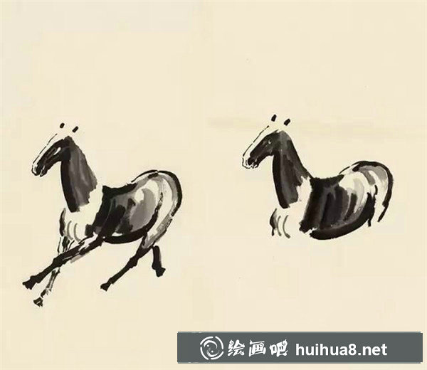 中國畫馬的畫法