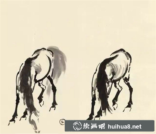 水墨畫馬技法
