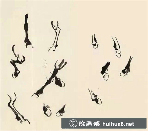 水墨畫馬技法
