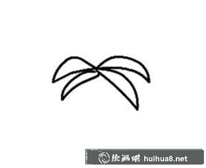 簡筆椰子樹