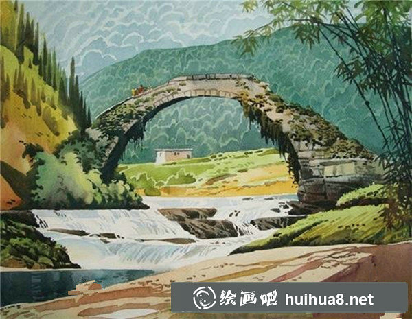 水粉畫基礎技法介紹：水粉透明畫法和光學灰畫法