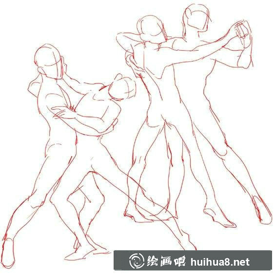 漫畫人體結(jié)構(gòu)草圖畫法
