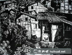 拓印紙版畫制作過程詳解