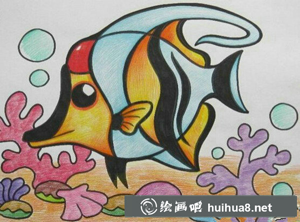 兒童水彩畫(huà)簡(jiǎn)單教程：如何畫(huà)有創(chuàng)意的小魚(yú)