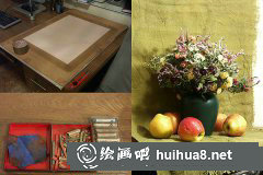 色粉畫(huà)花卉技法教程步驟詳解