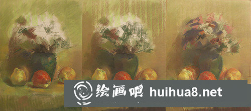 色粉畫花卉技法教程步驟詳解 色粉畫花卉技法教程步驟詳解