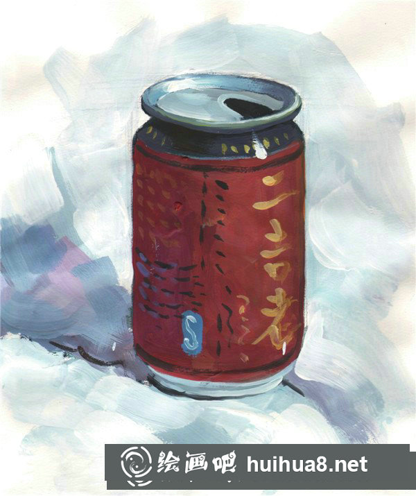 水粉畫中的水果之美