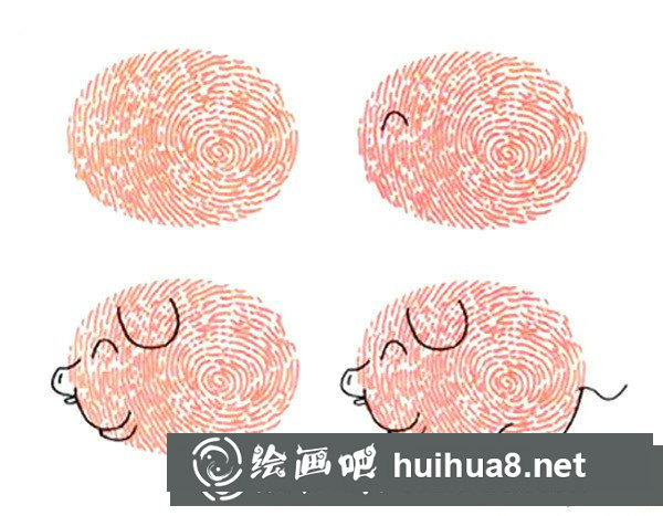 如何畫兒童趣味指印畫