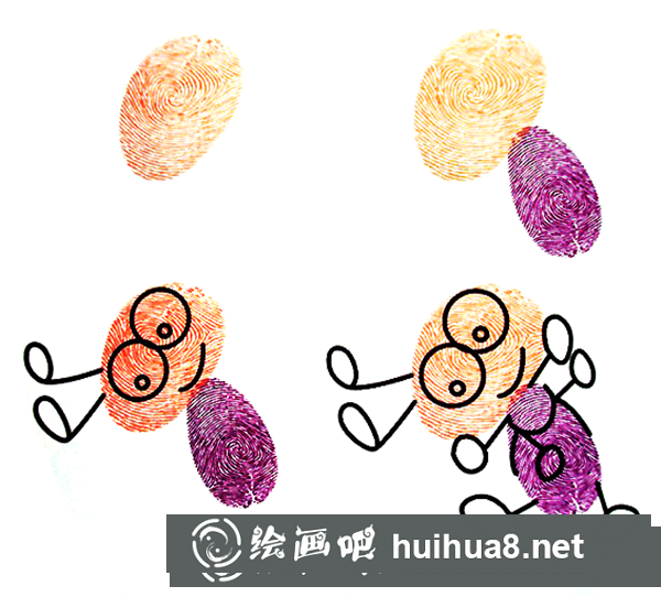 如何畫兒童趣味指印畫