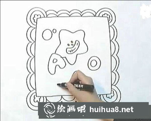 兒童水彩畫簡單教程:漂亮的兒童畫手帕教程