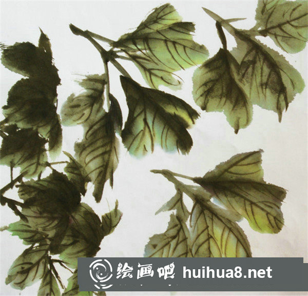 竹葉的畫法