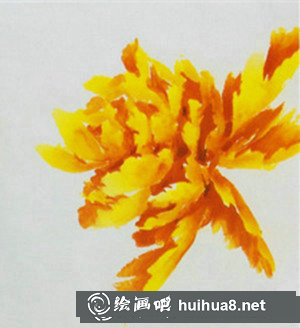 國畫牡丹花的畫法步驟