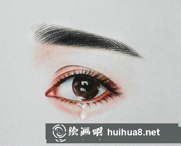 超寫(xiě)實(shí)彩鉛手繪眼睛詳細(xì)教程